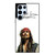 JACK SPARROW SIGNATURE PIRATES OF THE CARIBBEAN  Samsung Galaxy S22 Ultra Case Cover