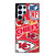 KANSAS CITY CHIEFS NFL STICKER BOMB Samsung Galaxy S22 Ultra Case Cover