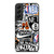 BROOKLYN NETS NBA STICKER BOMB Samsung Galaxy S22 Plus Case Cover