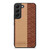 COACH NEW YORK BROWN LEATHER Samsung Galaxy S22 Plus Case Cover