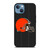 CLEVELAND BROWNS FOOTBALL TEXT iPhone 13 Case Cover