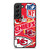 KANSAS CITY CHIEFS NFL STICKER BOMB Samsung Galaxy S22 Plus Case Cover