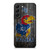 KANSAS JAYHAWKS WOODEN LOGO Samsung Galaxy S22 Plus Case Cover