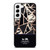 COACH NEW YORK GOLD BLACK TEXTURE Samsung Galaxy S22 Case Cover