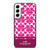 COACH PINK NEW YORK Samsung Galaxy S22 Case Cover