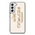 COACH PINK PATTERN MATE Samsung Galaxy S22 Case Cover