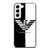 EMPORIO ARMANI WHITE BLACK Samsung Galaxy S22 Case Cover