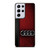 AUDI CAR RED LEATHER Samsung Galaxy S21 Ultra Case Cover