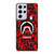 BAPE SHARK SUPREME CAMO RED Samsung Galaxy S21 Ultra Case Cover BAPE SHARK SUPREME CAMO RED Samsung Galaxy S21 Ultra Case Cover