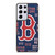 BOSTON RED SOX LOGO COLLAGE Samsung Galaxy S21 Ultra Case Cover