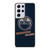 EDMONTON OILERS LOGO BLUE SUEDE Samsung Galaxy S21 Ultra Case Cover