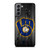 MILWAUKEE BREWERS MLB BASEBALL WOODEN LOGO Samsung Galaxy S21 Plus Case Cover