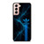 ADIDAS LOGO ABSTRACT BLUE LIGHT Samsung Galaxy S21 Case Cover