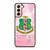AKA PINK AND GREEN LOGO 2 Samsung Galaxy S21 Case Cover