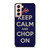 ATLANTA BRAVES CHOP ON BASEBALL Samsung Galaxy S21 Case Cover