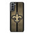 NEW ORLEANS SAINTS NFL METAL STRIPE Samsung Galaxy S21 Plus Case Cover