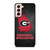 GEORGIA BULLDOGS SYMBOL METAL Samsung Galaxy S21 Case Cover