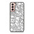 KEITH HARING BLACK WHITE Samsung Galaxy S21 Case Cover