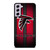 ATLANTA FALCONS METAL LOGO NFL Samsung Galaxy S21 FE Case Cover
