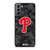 PHILADELPHIA PHILLIES BASEBALL BLACK CAMO Samsung Galaxy S21 Plus Case Cover