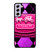 COACH NEW YORK PURPLE PINK LOGO Samsung Galaxy S21 FE Case Cover