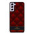 COACH NEW YORK RED GOLD Samsung Galaxy S21 FE Case Cover