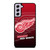 DETROIT RED WINGS HALFTONE EFFECT Samsung Galaxy S21 FE Case Cover