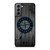 SEATTLE MARINERS BASEBALL MLB WOOD LOGO Samsung Galaxy S21 Plus Case Cover