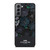 COACH NEW YORK BLACK TEA ROSE Samsung Galaxy S21 Plus Case Cover