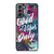 GOOD VIBES ONLY VINTAGE Samsung Galaxy S21 Plus Case Cover