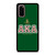AKA PINK AND GREEN SIMPLE LOGO Samsung Galaxy S20 Case Cover