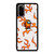 AMONG US ORANGE FLAMES Samsung Galaxy S20 Case Cover