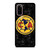 CLUB AMERICA AGUILAS FOOTBALL BLACK Samsung Galaxy S20 Case Cover