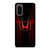 HONDA LOGO RED CARBON Samsung Galaxy S20 Case Cover