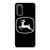 JOHN DEERE BLACK LOGO Samsung Galaxy S20 Case Cover