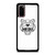 KENZO PARIS BORDERED LOGO WHITE Samsung Galaxy S20 Case Cover