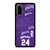 KOBER BRYANT LAKERS NIKE PURPLE Samsung Galaxy S20 Case Cover