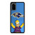BALTIMORE RAVENS THE SIMPSON Samsung Galaxy S20 Plus Case Cover