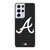 ATLANTA BRAVES BASEBALL BLACK Samsung Galaxy S21 Ultra Case Cover