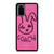 COACH NEW YORK RABBIT LEATHER PINK Samsung Galaxy S20 Plus Case Cover