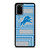 DETROIT LIONS LINE Samsung Galaxy S20 Plus Case Cover