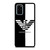 EMPORIO ARMANI WHITE BLACK Samsung Galaxy S20 Plus Case Cover