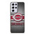 CINCINNATI RED MLB BASEBALL METAL Samsung Galaxy S21 Ultra Case Cover