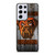 CLEVELAND BROWNS NFL FOOTBALL WOODEN LOGO Samsung Galaxy S21 Ultra Case Cover