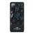 COACH NEW YORK BLACK TEA ROSE Samsung Galaxy S20 FE Case Cover