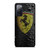 FERRARI DROP WATER BLACK Samsung Galaxy S20 FE Case Cover