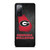 GEORGIA BULLDOGS SYMBOL METAL Samsung Galaxy S20 FE Case Cover