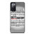 GREY'S ANATOMY QUOTES Samsung Galaxy S20 FE Case Cover