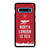 ARSENAL NORTH LONDON IS RED 2 Samsung Galaxy S10 Plus Case Cover ARSENAL NORTH LONDON IS RED 2 Samsung Galaxy S10 Plus Case Cover