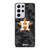 HOUSTON ASTROS BASEBALL BLACK CAMO Samsung Galaxy S21 Ultra Case Cover